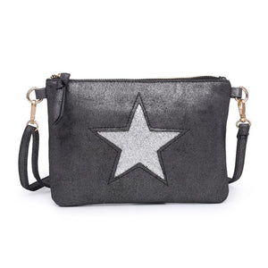 Black Star Clutch Bag Accessories House of Milan 
