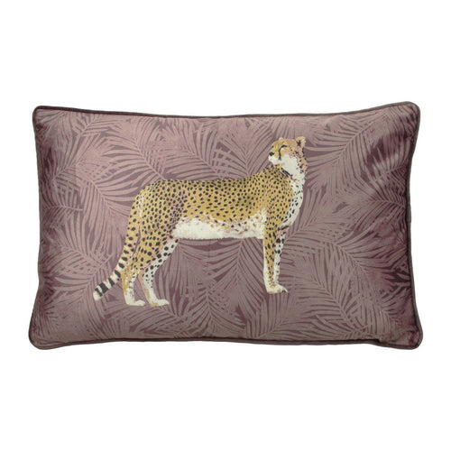 Blush Cheetah Cushion Soft Furnishing Riva Home 
