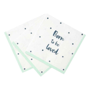 Born to be Loved Napkins Party Talking Tables 
