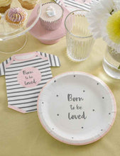 Load image into Gallery viewer, Born to be Loved Plates Party Talking Tables