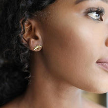 Load image into Gallery viewer, Gold 'Tying the Knot' Earrings Jewellery Lisa Angel