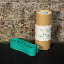 Load image into Gallery viewer, Grey Yoga Stretch Belt & Mat Carry Gift Ryder