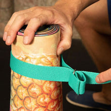 Load image into Gallery viewer, Grey Yoga Stretch Belt & Mat Carry Gift Ryder