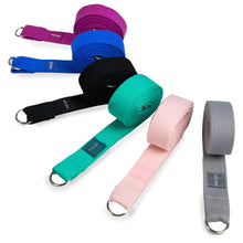 Load image into Gallery viewer, Grey Yoga Stretch Belt &amp; Mat Carry Gift Ryder 
