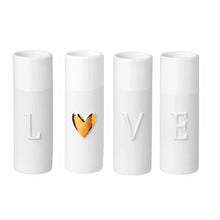 Load image into Gallery viewer, Love Mini Vases Set of 4 Homeware Rader 
