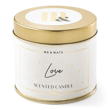 Load image into Gallery viewer, Love Tin Candle Home Fragrance Me&Mats