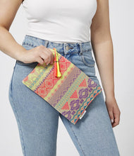 Load image into Gallery viewer, Miami Yellow and Pink Boho Mini Clutch Accessories Ashiana London