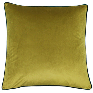 Moss and Emerald Velvet Cushion Soft Furnishing Riva Home 