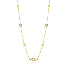 Load image into Gallery viewer, Opal Colour Gold Necklace Jewellery Ania Haie 
