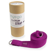 Load image into Gallery viewer, Plum Yoga Stretch Belt & Mat Carry Gift Ryder