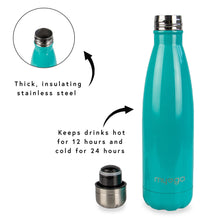 Load image into Gallery viewer, Turquoise 500ml Drinks Bottle Gift Ryder