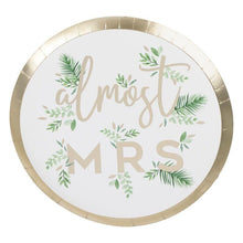Load image into Gallery viewer, Almost Mrs Hen Party Plates Party Ginger Ray 
