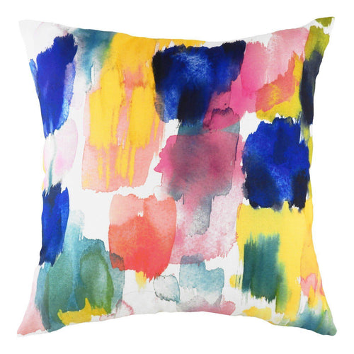 Brushstrokes Multicoloured Cushion Soft Furnishing Riva Home 