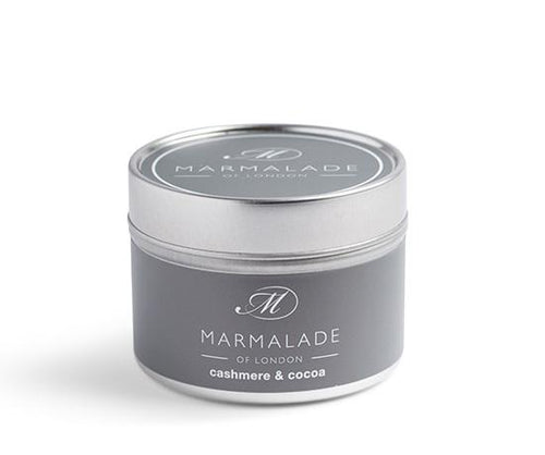 Cashmere and Cocoa Tin Candle Home Fragrance Marmalade 