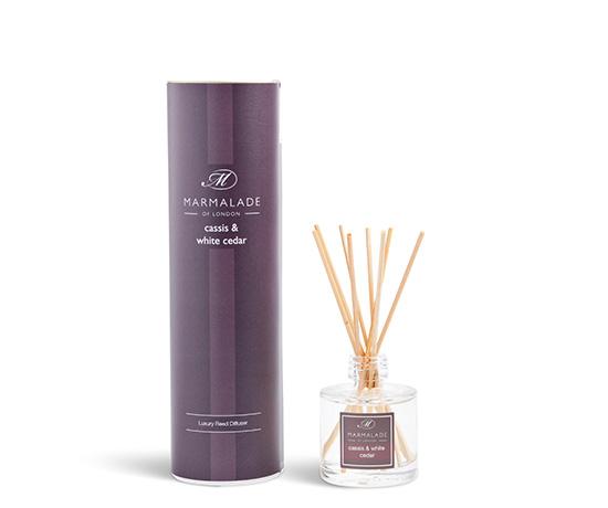 Cassis and White Cedar Reed Diffuser Home Fragrance Marmalade 