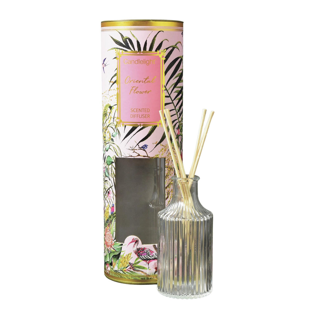 Chinoiserie Oriental Flower Diffuser Home Fragrance Candlelight 