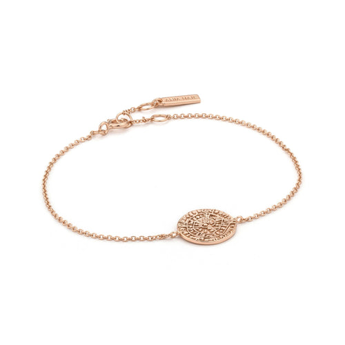 Coins Rose Gold Minoan Bracelet Jewellery Ania Haie 