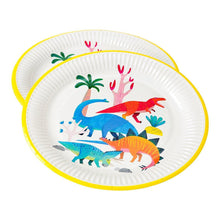 Load image into Gallery viewer, Dinosaur Party Plate Party Talking Tables 
