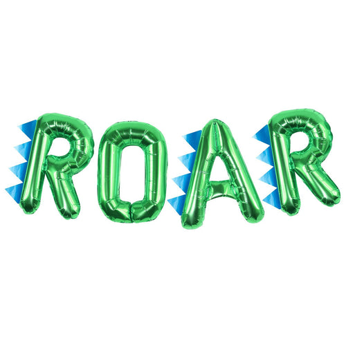 Dinosaur Party ROAR Balloon Bunting - Roarsome Party Ginger Ray 