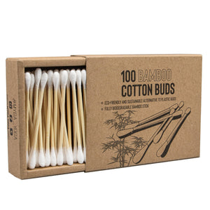 Eco Bamboo Cotton Buds Beauty Ryder 