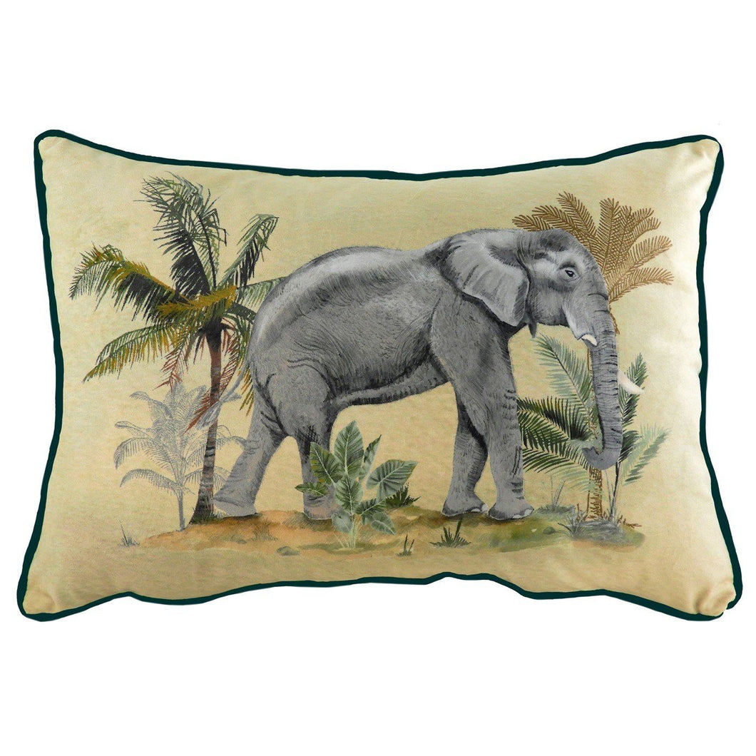 Elephant Safari Cushion Soft Furnishing Riva Home 