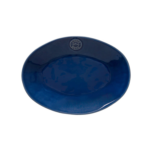 Emblem Denim Oval Serving Platter Homeware Costa Nova 