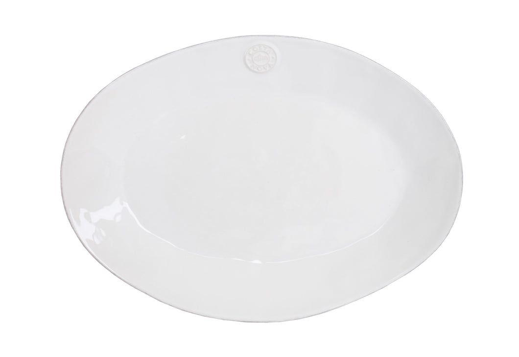 Emblem White Oval Serving Platter Homeware Costa Nova 