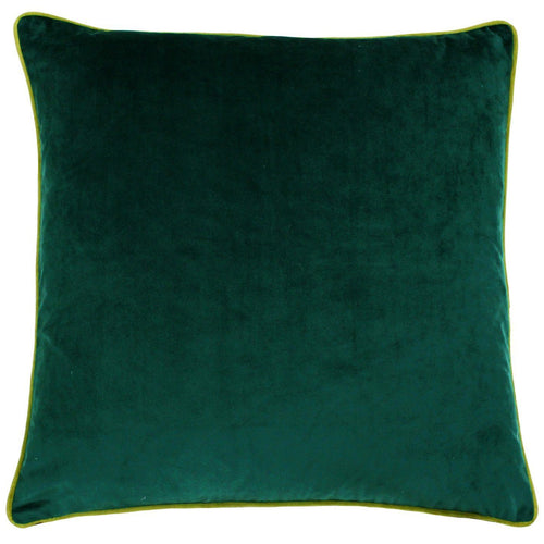 Emerald and Moss Velvet Cushion Soft Furnishing Riva Home 