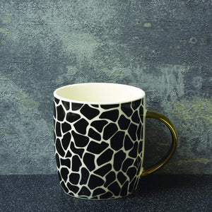 Giraffe Print Mug Homeware Candlelight 