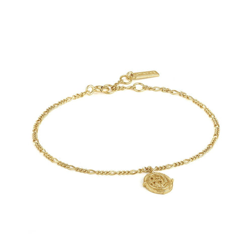 Gold Axum Bracelet jewellery Ania Haie 