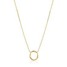 Load image into Gallery viewer, Gold Swirl Necklace Jewellery Ania Haie 
