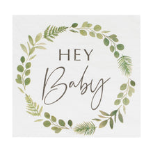 Load image into Gallery viewer, Hey Baby Shower Napkins Party Ginger Ray 
