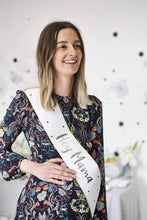 Load image into Gallery viewer, Hey Mama Baby Shower Sash Party Talking Tables 
