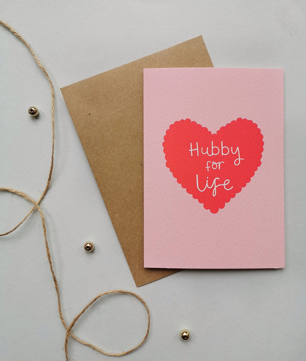 Hubby for Life Card Stationery Helen Richmond 