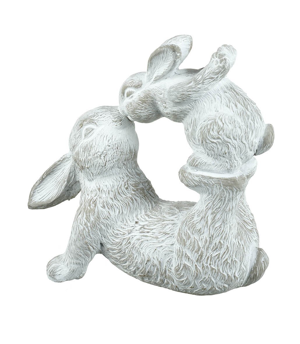 Kissing Rabbit Decoration Homeware Parlane 