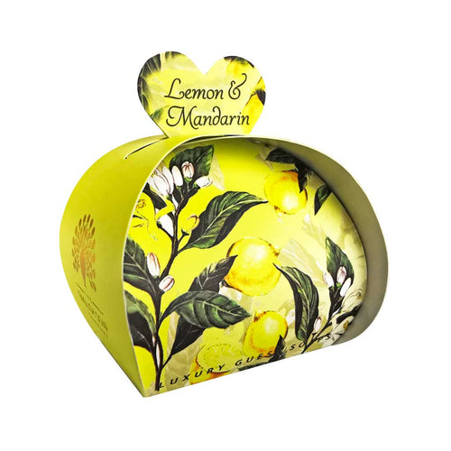 Lemon and Mandarin Guest Soap Beauty English Soap Company 