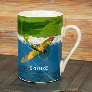 Military Heritage Mug Spitfire Gift Widdop 