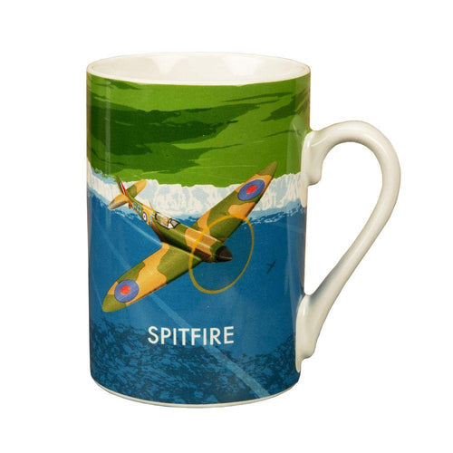 Military Heritage Spitfire Mug Gift Widdop 