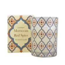 Load image into Gallery viewer, Moroccan Red Spice Candle Home Fragrance Candlelight 
