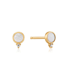 Load image into Gallery viewer, Mother of Pearl Stud Earrings Jewellery Ania Haie 
