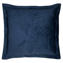 Load image into Gallery viewer, Navy Palm Cushion Soft Furnishing Riva Home 
