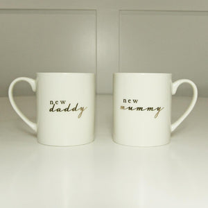 New Mummy and Daddy Gift Mugs Gift Widdop 