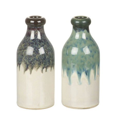 Ombre Ceramic Bottle Vase Homeware Parlane 