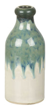 Load image into Gallery viewer, Ombre Ceramic Bottle Vase Homeware Parlane Pale Sage Green 
