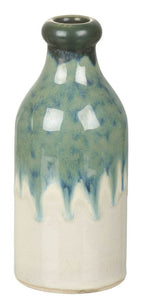 Ombre Ceramic Bottle Vase Homeware Parlane Pale Sage Green 
