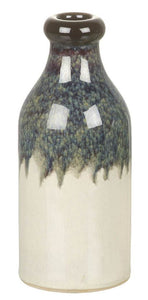 Ombre Ceramic Bottle Vase Homeware Parlane Petrol Blue 