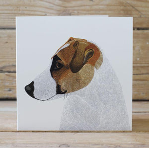 Percy the Jack Russell Card Stationery Bird 