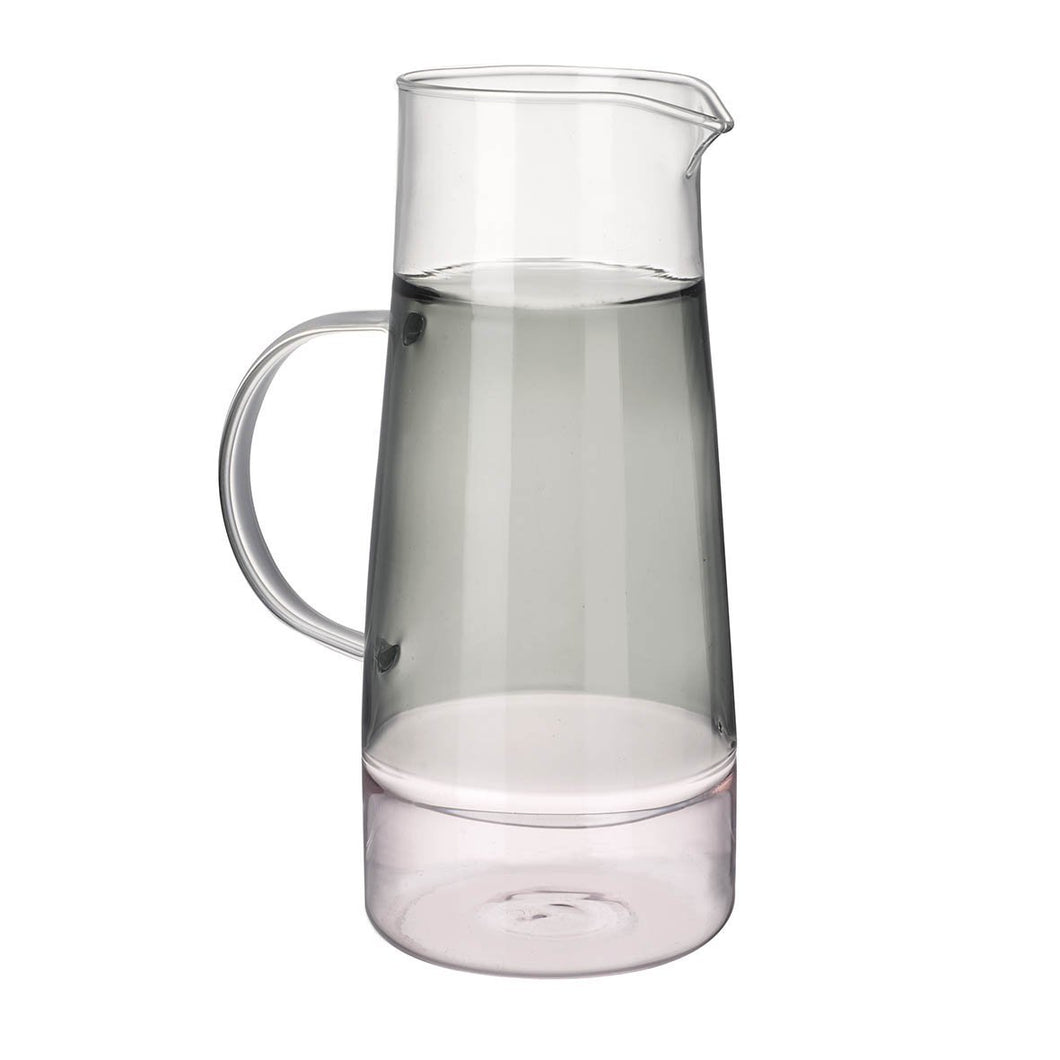 Pink and Grey Glass Jug Homeware Parlane 