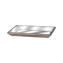 Load image into Gallery viewer, Rectangular Distressed Mirrored Tray Homeware Hill Interiors 
