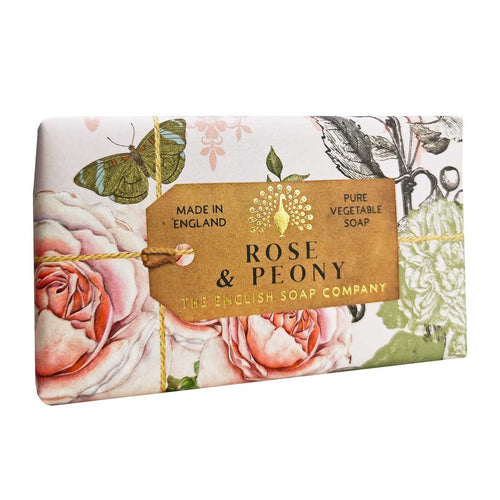 Rose and Peony Gift Soap Beauty English Soap Company 